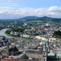 enjoy the beautiful view from Salzburg´s castle