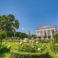 The beautiful gardens of Vienna