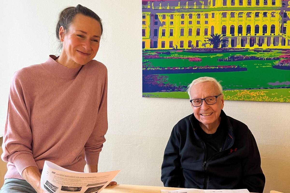 ActiLingua Blog – James with his teacher Ulrike ActiLingua Blog - James with his teacher Ulrike